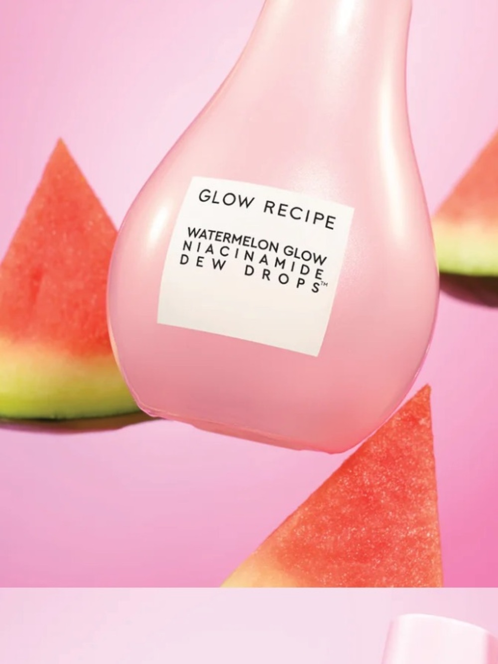 Glow Recipe Watermelon Dew Drops Primer — Light Pink Hydrating Booster